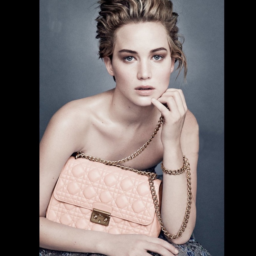 Miss Dior Lambskin Cannage Flap Bag